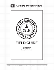 Collaboration & Team Science Field Guide