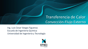 Transferencia de Calor: Convección-Flujo Externo