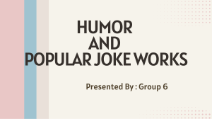 Humor and Jokes: History, Types, and Benefits