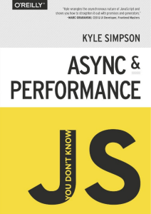 You Don't Know JS  Async & Performance ( PDFDrive )