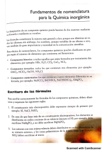 Inorganic Chemistry Nomenclature Fundamentals