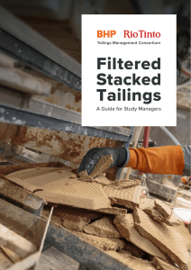 Filtered Stacked Tailings Guide for Study Managers