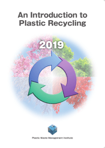 Introduction to Plastic Recycling: Waste Management & Methods