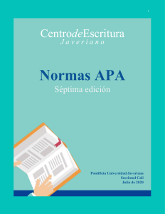 Manual de Normas APA 7ma edición