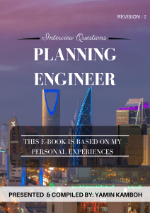 Planning Engineer Interview Questions: Primavera P6 & MS Project