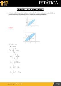 Ejercicios de Estática: Centroides y Centros de Gravedad