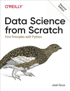 Data Science from Scratch: Python First Principles