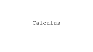 Calculus Presentation: Multivariable, Complex, Diff Equations