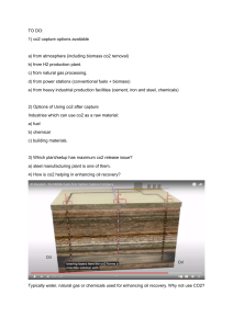 CO2 Capture, Utilization & Enhanced Oil Recovery Overview