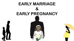 Early Marriage & Pregnancy: Causes, Effects, Prevention