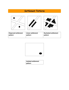 Settlement Patterns & Land Use: A Geography Overview