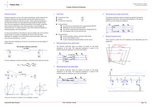 Distance Protection in Substations Study