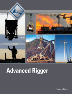 Advanced Rigger Trainee Guide