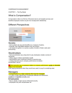 Compensation Management: Pay Model & Strategy