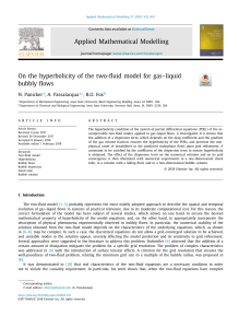 Hyperbolicity of Two-Fluid Model for Bubbly Flows