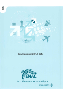 ENAC EPL/S 2016 Exam Papers: Aeronautics Prep