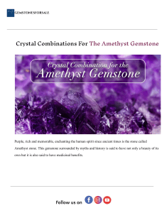 Amethyst Crystal Combinations: Healing & Spiritual Guide