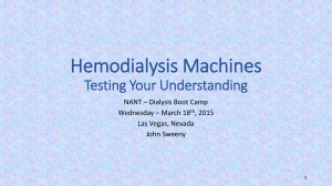 Hemodialysis Machines: Understanding & Technology