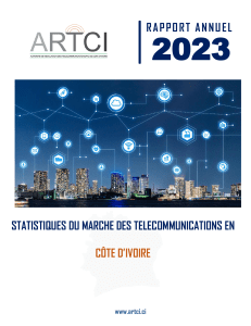 Statistiques du marché des télécommunications en Côte d'Ivoire 2023