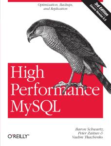 High Performance MySQL Optimization Back