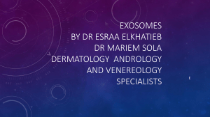 Exosomes in Dermatology: A Specialist's Guide