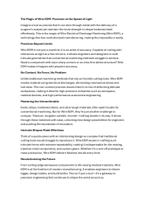 Wire EDM: Precision Manufacturing Technology