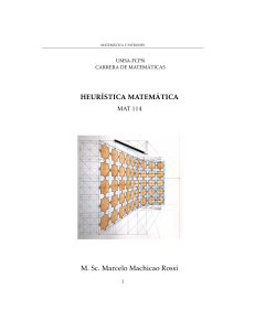 Matemática y Patrones: Heurística Matemática