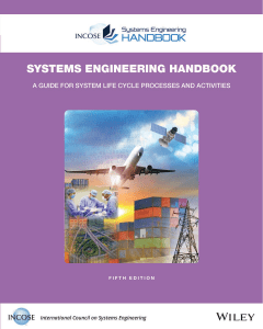 Systems Engineering Handbook: Life Cycle Processes & Activities