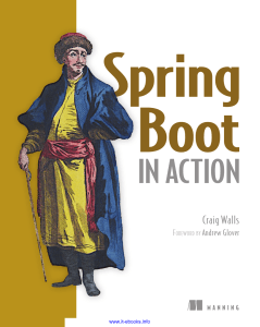 Spring Boot in Action: A Developer's Guide