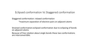 Alkane Conformations, Isomers & Nomenclature