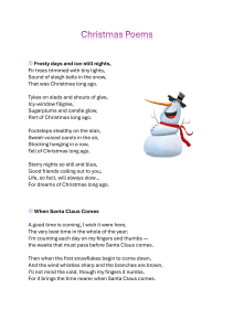 Christmas Poems: A Festive Collection