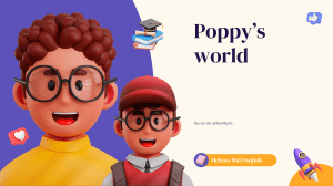 Poppy's World: Gamified English Learning for Kids