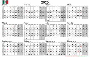 2025 Mexico Calendar: Plan Your Year