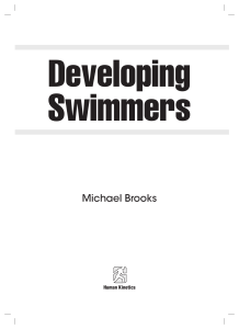 Developing Swimmers: A Coaching Guide