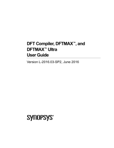 DFT Compiler, DFTMAX User Guide