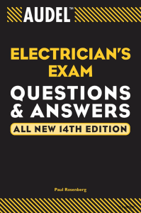 Electrician Exam Q&A: Study Guide