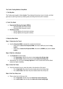 Turtle Trading Method: A Simplified Guide