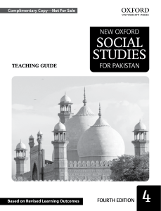 New Oxford Social Studies Teaching Guide for Pakistan