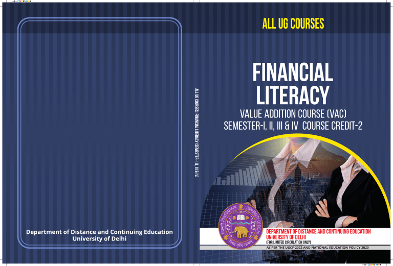 Financial Literacy Coursebook for UG Students