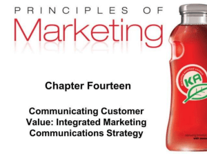 Marketing Communications Strategy: Customer Value