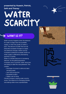 Water Scarcity: Causes, Effects & Solutions