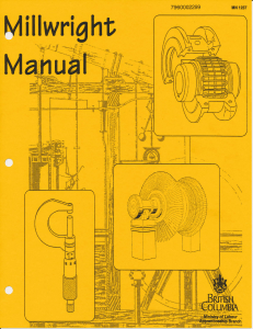 Millwright Manual: Safety, Trade Science, and More