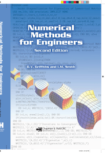 Numerical Methods for Engineers, 2nd Edition