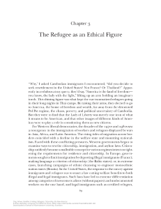 Refugee Ethics: Citizenship & Racial Dynamics in America