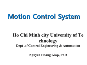 Industrial Robot & Motion Control Presentation