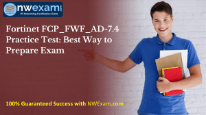 Fortinet FCP_FWF_AD-7.4 Practice Test