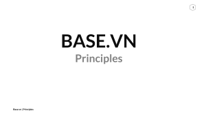 Base.vn Principles: Core Values & Company Culture