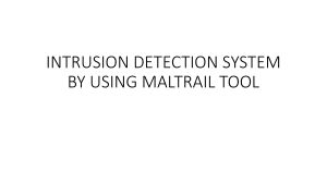 Maltrail Intrusion Detection Guide