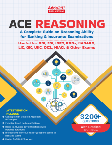 ACE Reasoning: Banking & Insurance Exam Prep