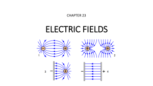 Electric Fields: Properties, Coulomb's Law, and Motion